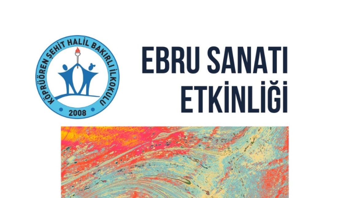 EBRU ETKİNLİĞİMİZE DAVET